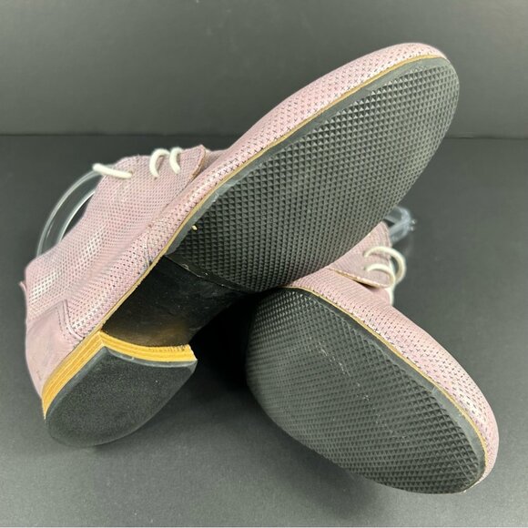 ❤️ J.Shoes Chic Lace-Up Pink Ankle Boots Women’s Size 6.5 - Picture 9 of 9